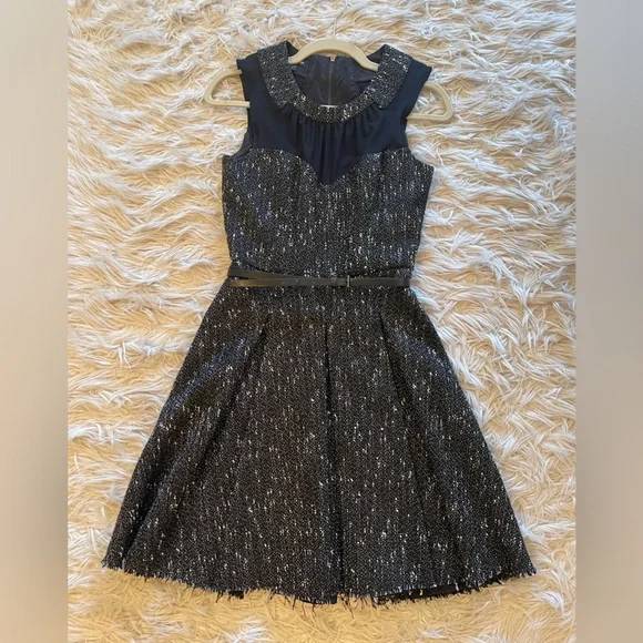 BEBE Angelina Tweed Dress - Picture 1 of 10